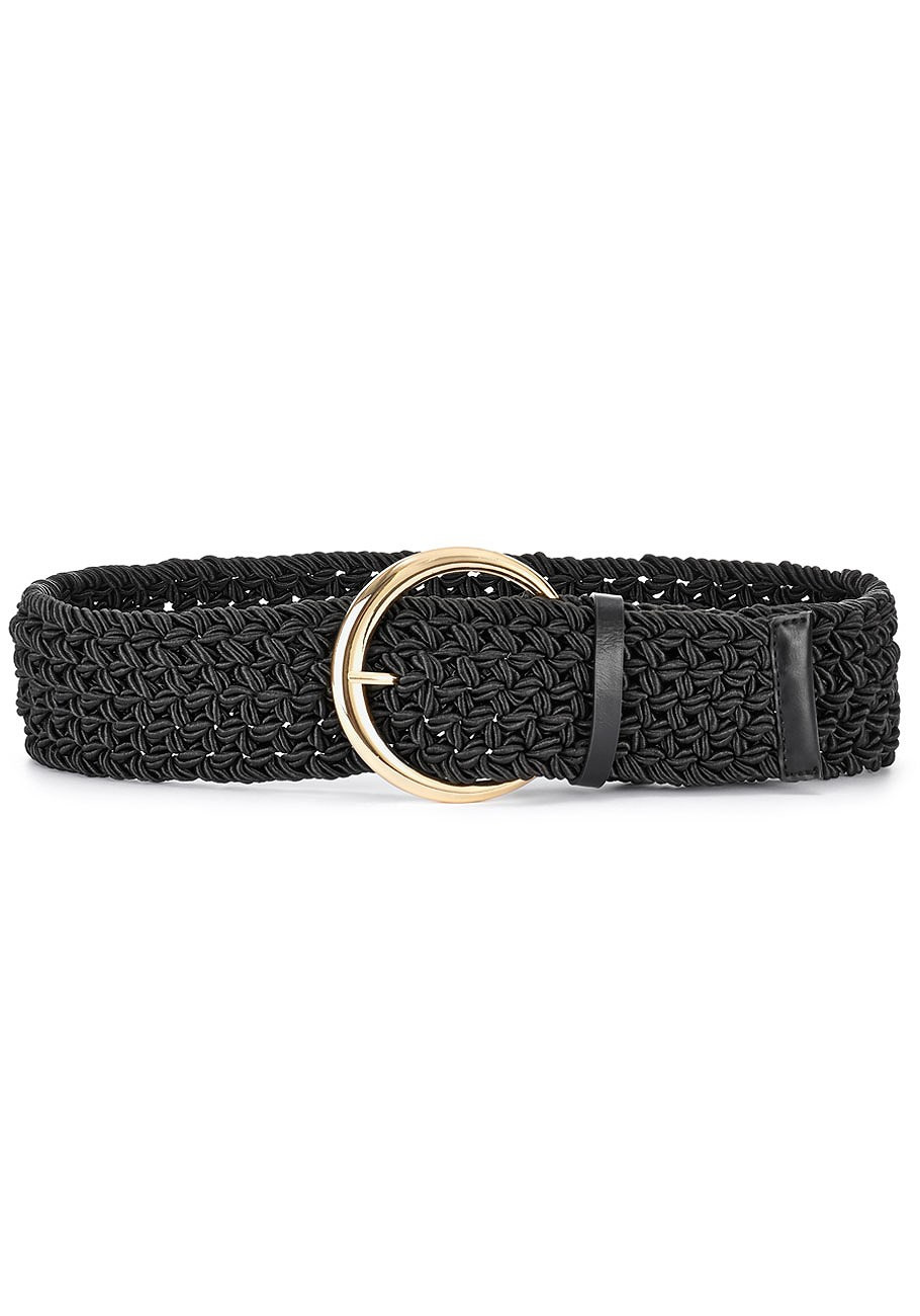 wide braided waist belt | Lascana