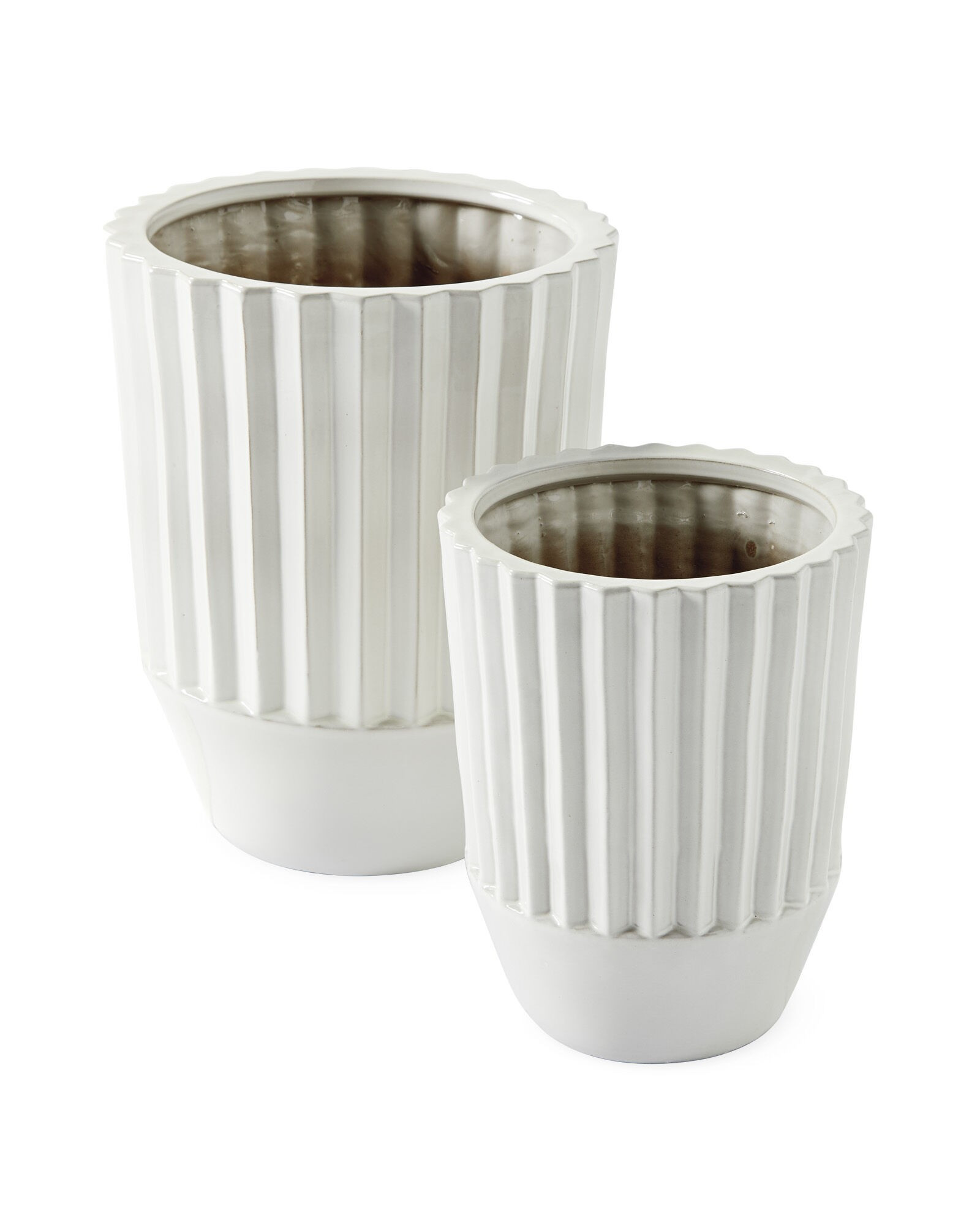 Fluted Planter | Serena and Lily