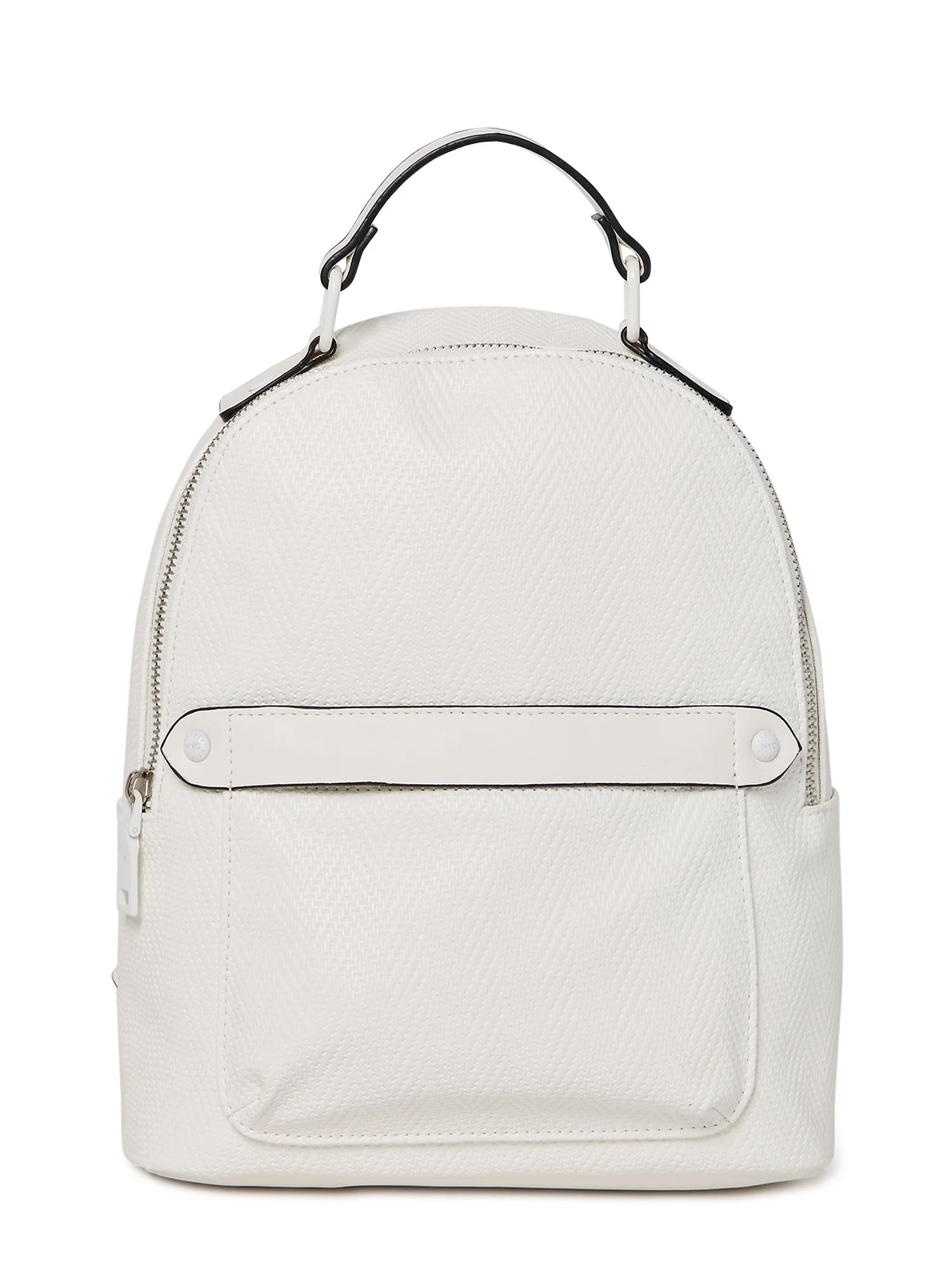 Madden NYC Women's Faux Leather Mini Backpack White - Walmart.com | Walmart (US)