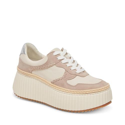 Dolce Vita Women's DANDI Sneaker, Taupe Multi Leather, 9.5 | Amazon (US)