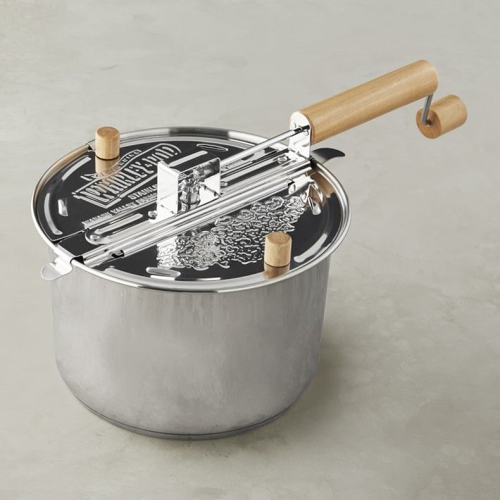 Whirley Pop Stainless-Steel Induction Popcorn Maker | Williams-Sonoma