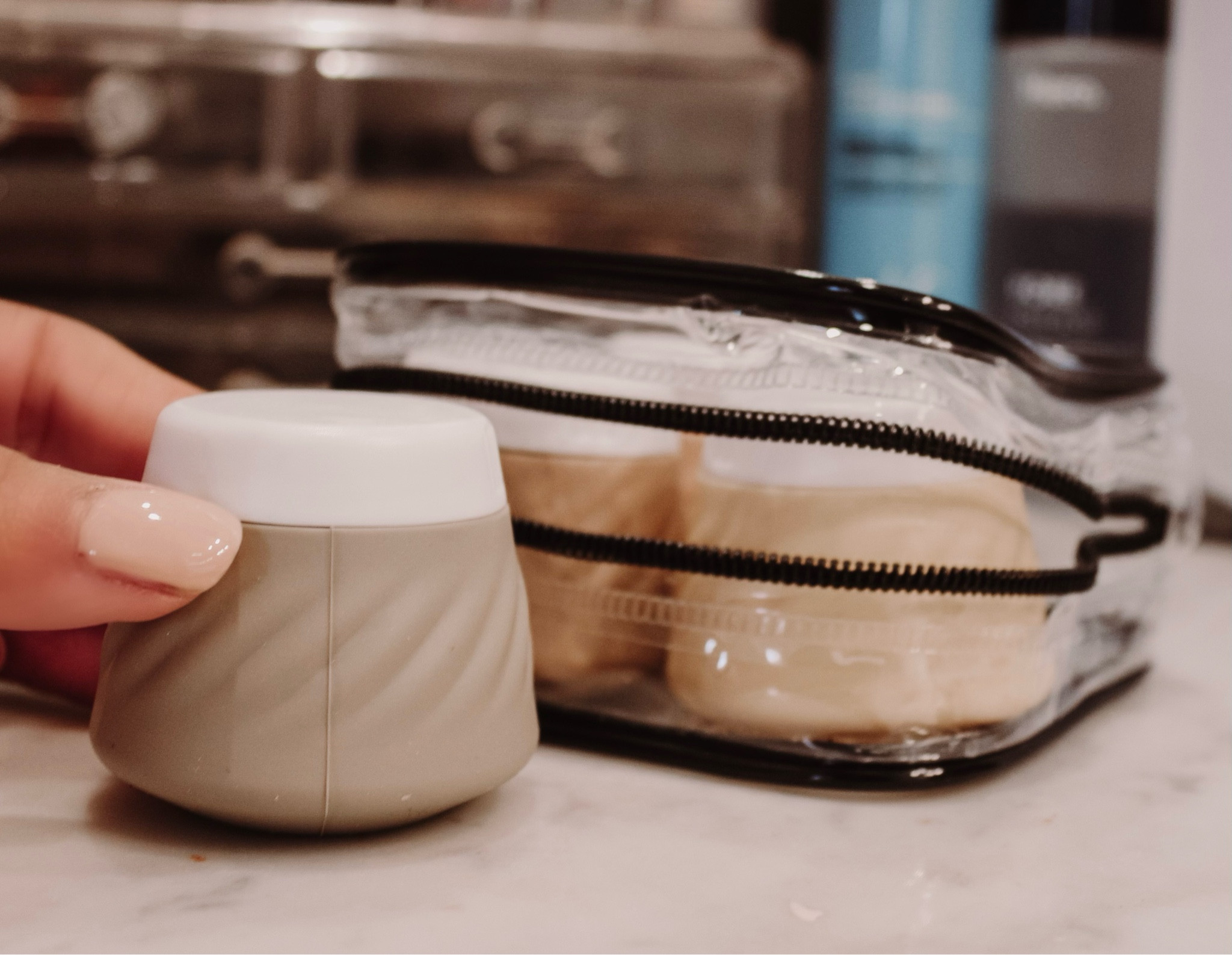 Grabbed these little travel containers & absolutely adore them! I use them for longer flights - they are perfect for extra lotion, skincare, etc. ♥️

#LTKfindsunder50 #LTKtravel #LTKhome