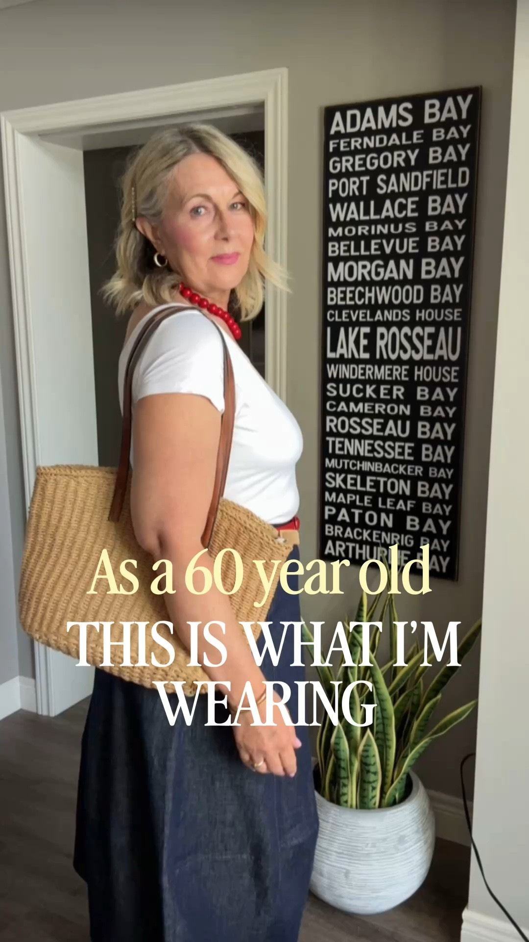 Just because you’re 60 doesn’t mean that you have to dress boring. This outfit brings a little bit of fun with the pops of red and it’s the perfect outfit for the summer. 
Skirt￼L
Top L  @miik
Shoes TTS

#LTKmidsize #LTKsummer