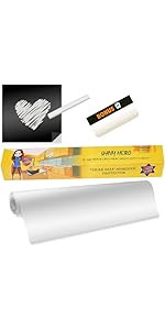 Clear Wall Protector Contact Paper - Self Adhesive Removable Film Kitchen Cabinet Liner Transpare... | Amazon (US)