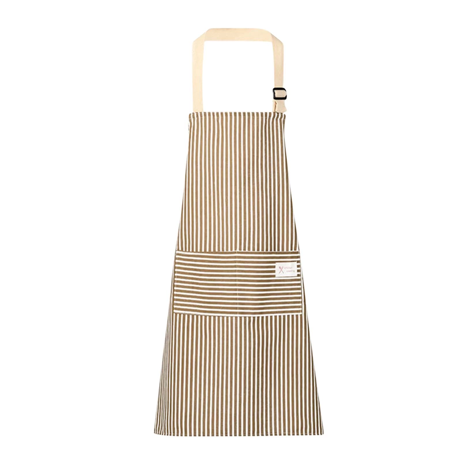 Black and friday deals 2023 Kuluzego Household Kitchen Cotton Linen Fouling Apron Cute and Sleeve... | Walmart (US)