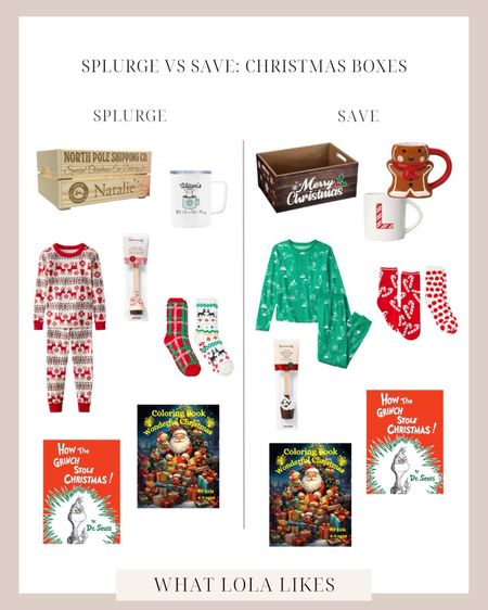 Every year I do Christmas boxes for the girls from the elf! Here is a splurge vs save edition!

#LTKGiftGuide #LTKkids #LTKHoliday