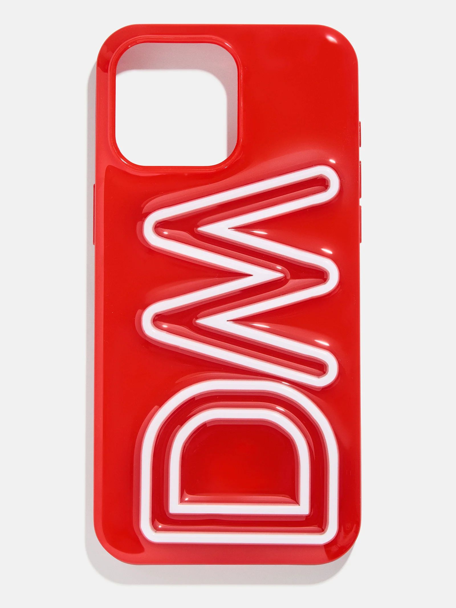 Custom Fine Line Phone Case - Red/White | BaubleBar (US)