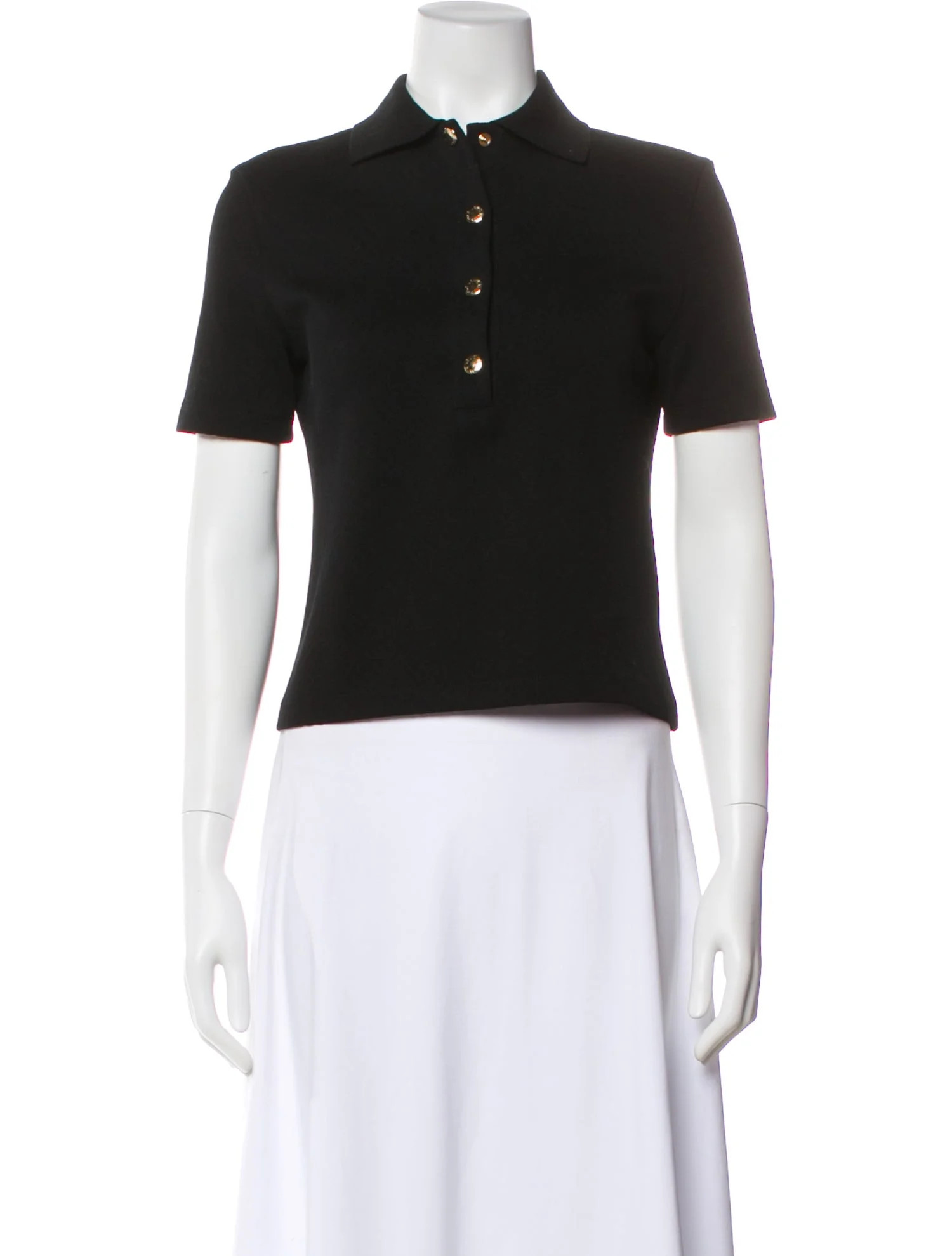 Louis Vuitton 2024 Short Sleeve Polo - Black Tops, Clothing - LOU1211278 | The RealReal | The RealReal