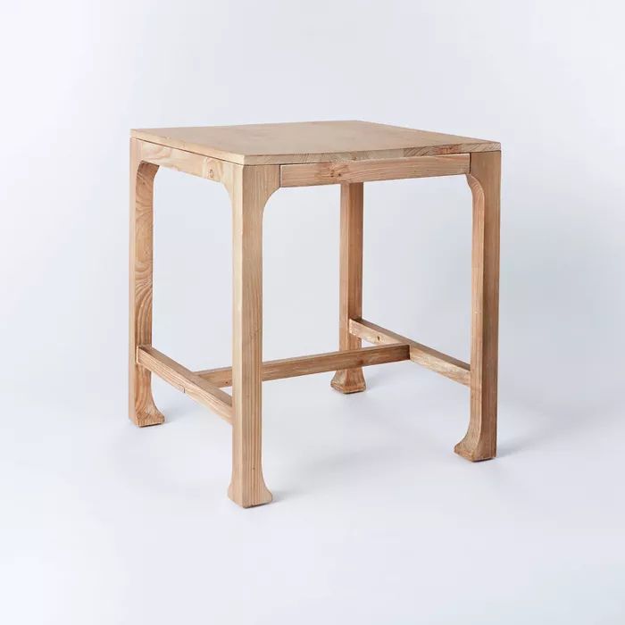 Belmont Shore Curved Foot Accent Table Natural - Threshold™ designed with Studio McGee | Target