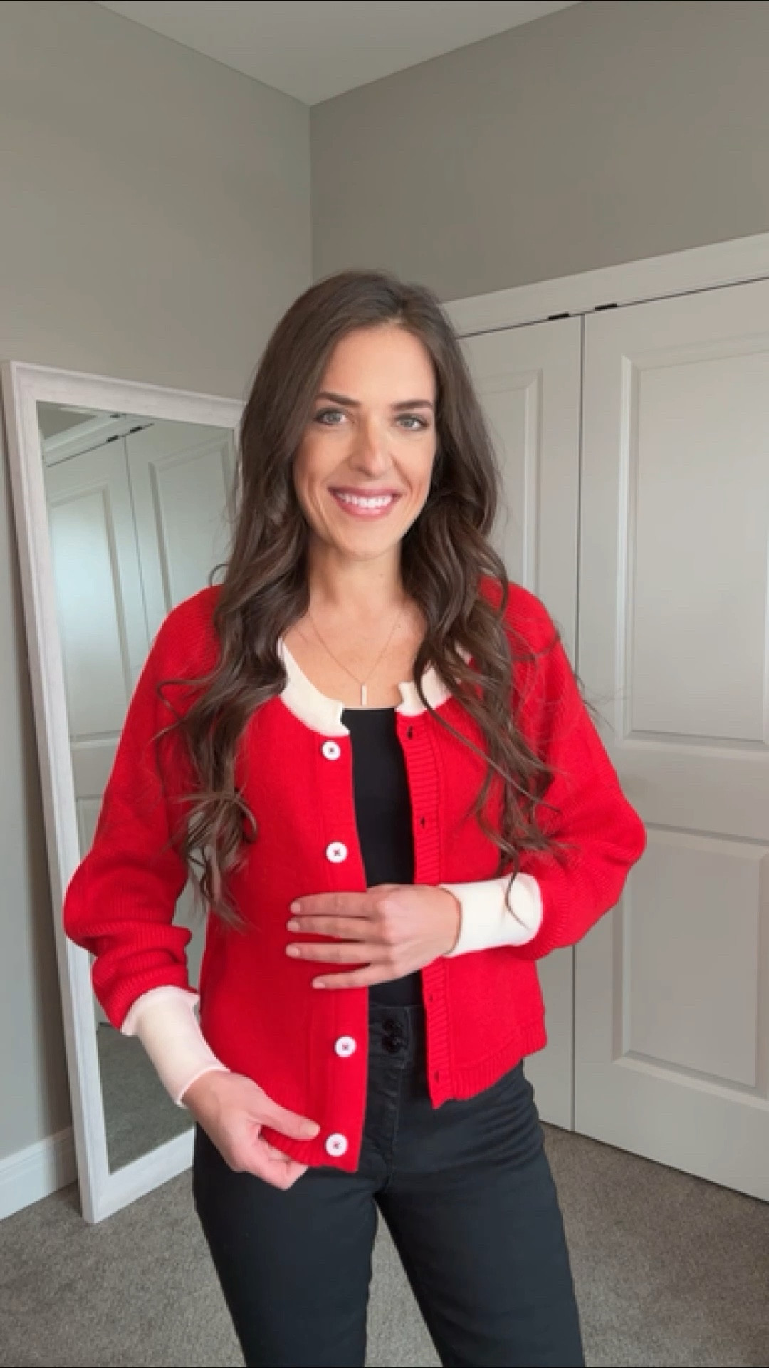 Easy Valentine’s Day outfit idea using an Amazon sweater you can dress up or down all valentine’s Day season long! ￼ Red Valentine’s Day Amazon sweater ♥️

#LTKSeasonal #LTKdayinmylife #LTKValentine