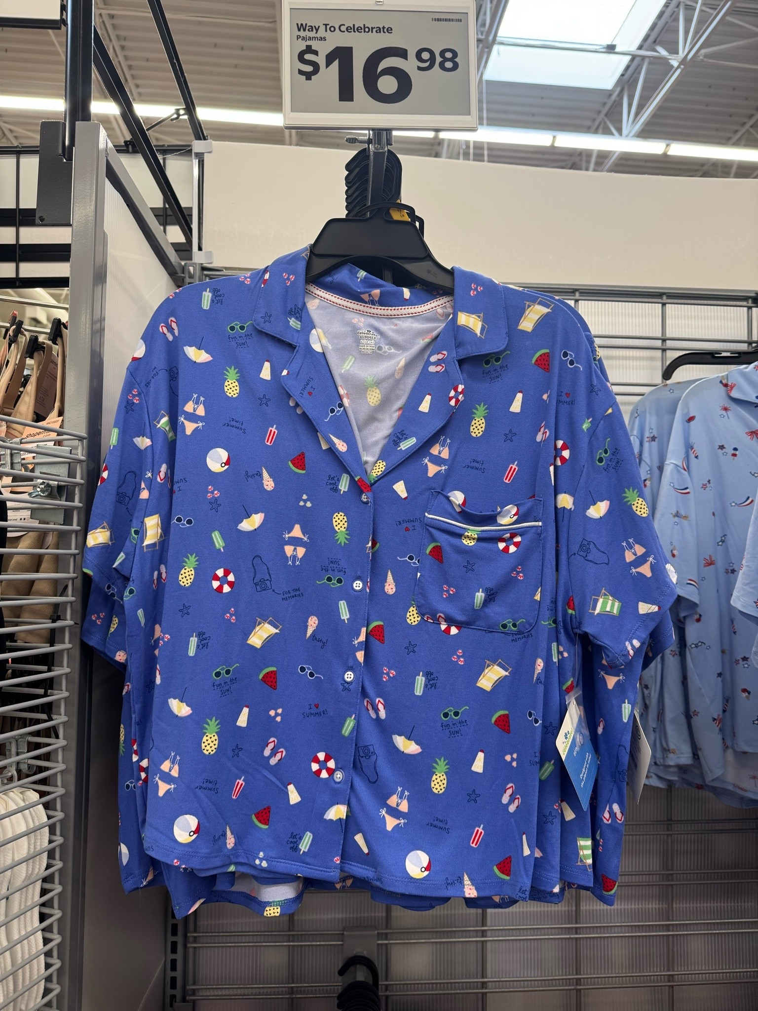Walmart ✨🇺🇸 Way to Celebrate Women's Shorty Notch Fourth of July Pajama Set, 2-Piece, Sizes XS-3X

#LTKootd #LTKSeasonal #LTKTravel