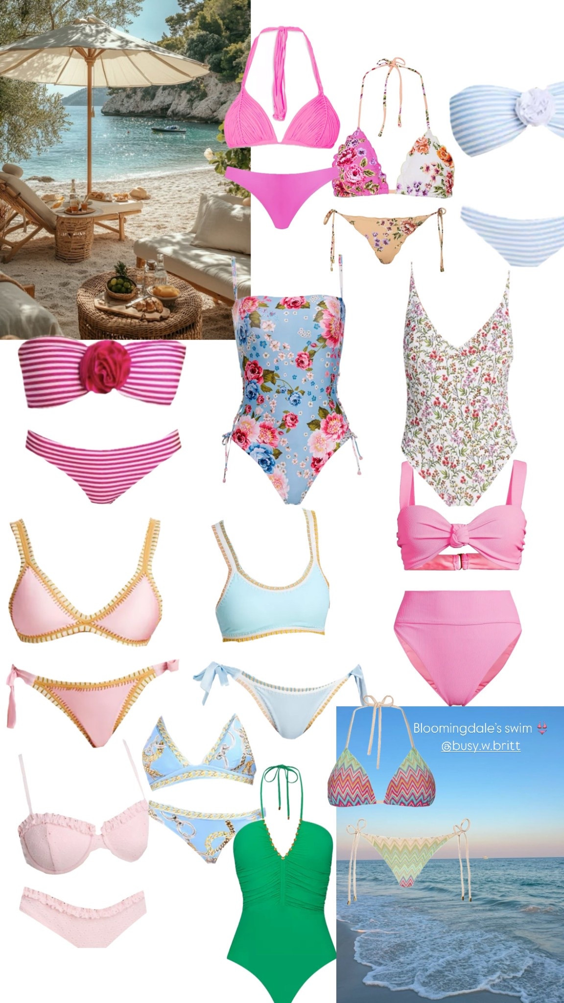 Bloomingdale’s swim 

#LTKSeasonal #LTKBeauty #LTKSwim