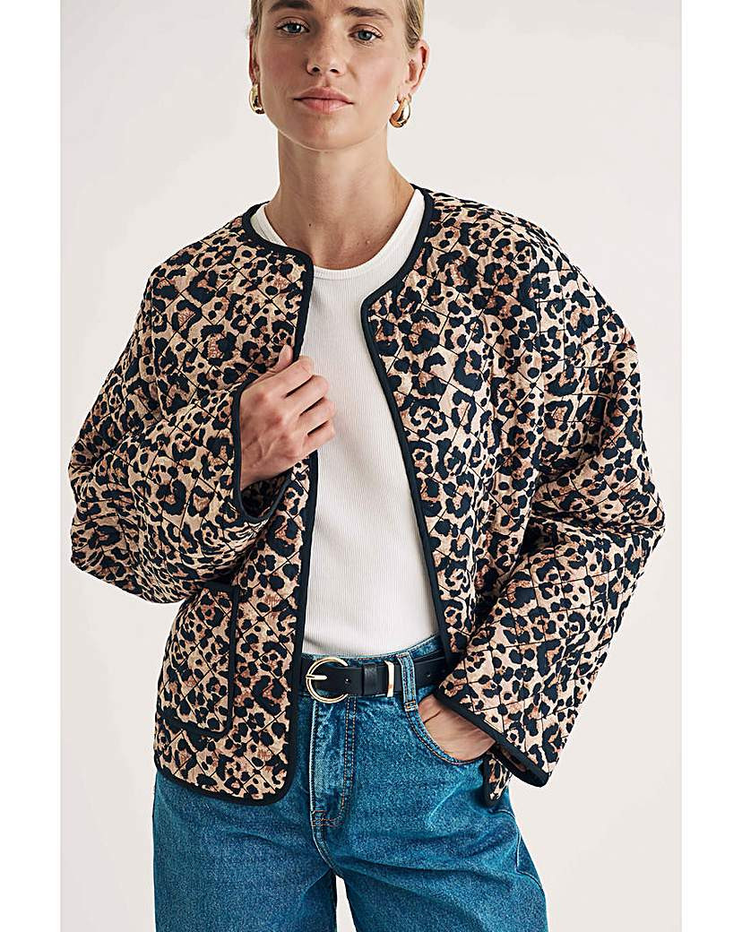 Nobody's Child Leopard Print Jacket | Simply Be (UK)