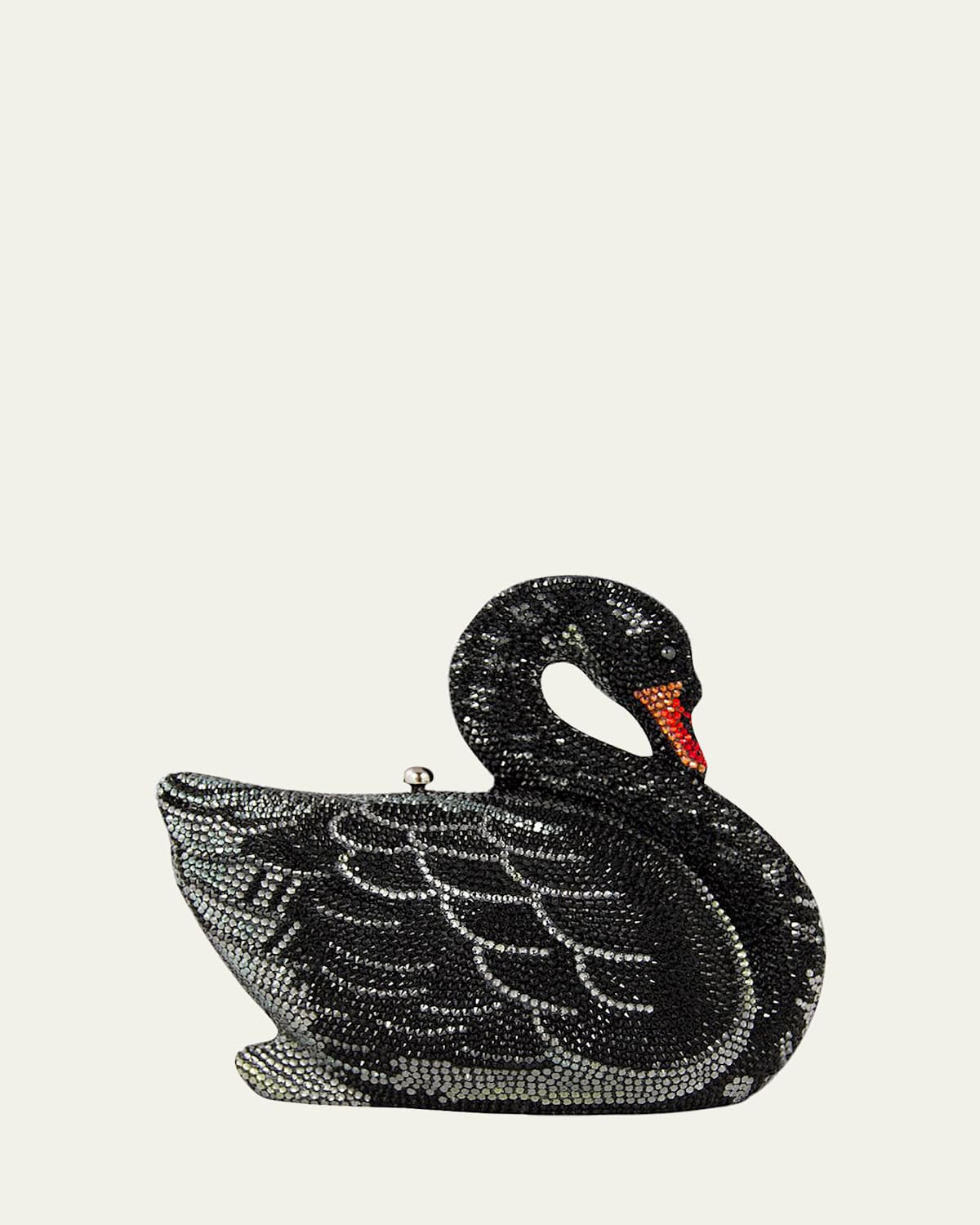 Swan Crystal Minaudiere | Bergdorf Goodman