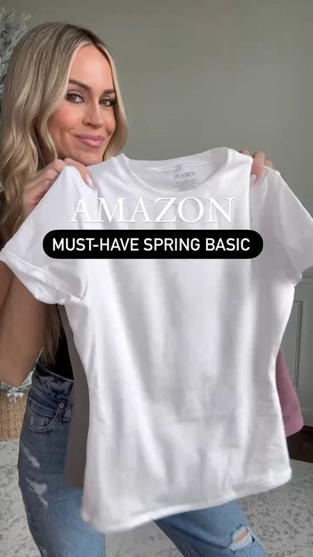 Amazon #1 new release - short sleeve double lined seamless tops - fit like a bodysuit! So many colors - I’m wearing an XS 


#LTKstyletip #LTKfindsunder50 #LTKover40
