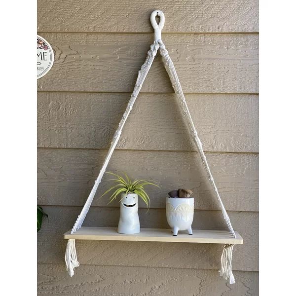 Megan Wood Hanging Planter | Wayfair North America