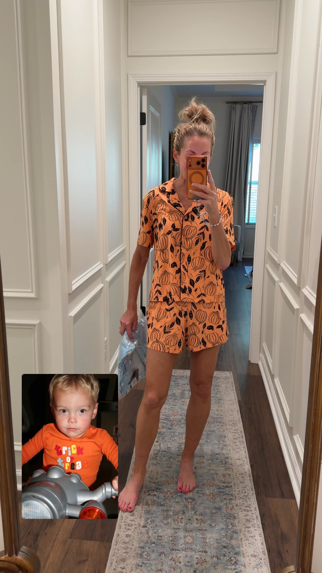 Grab your Target Halloween pajamas before they sell out only $25. Wearing a size small
