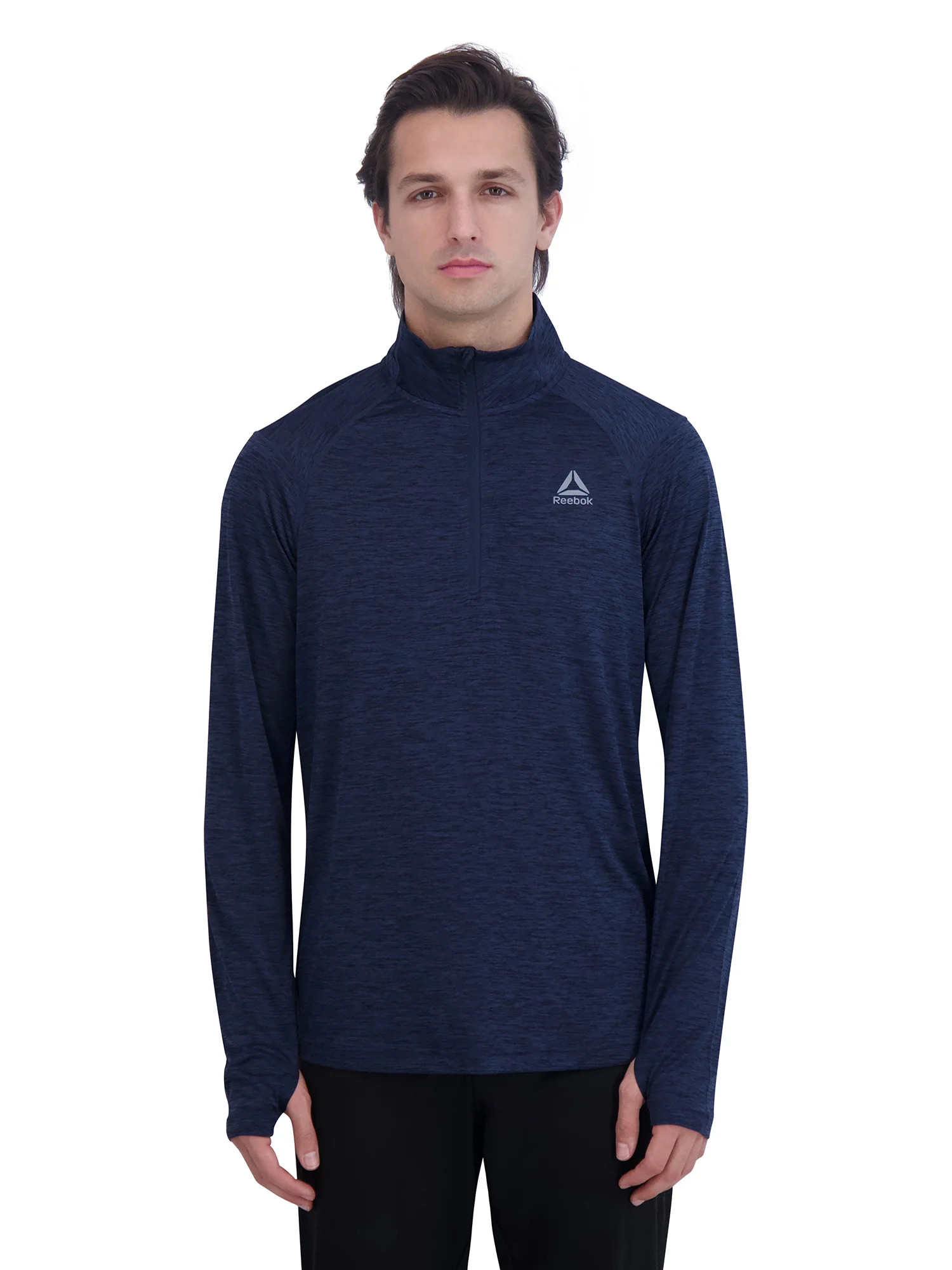 Reebok Men's Trail Quarter-Zip Active Pullover Sweatshirt, Sizes S-3XL | Walmart (US)