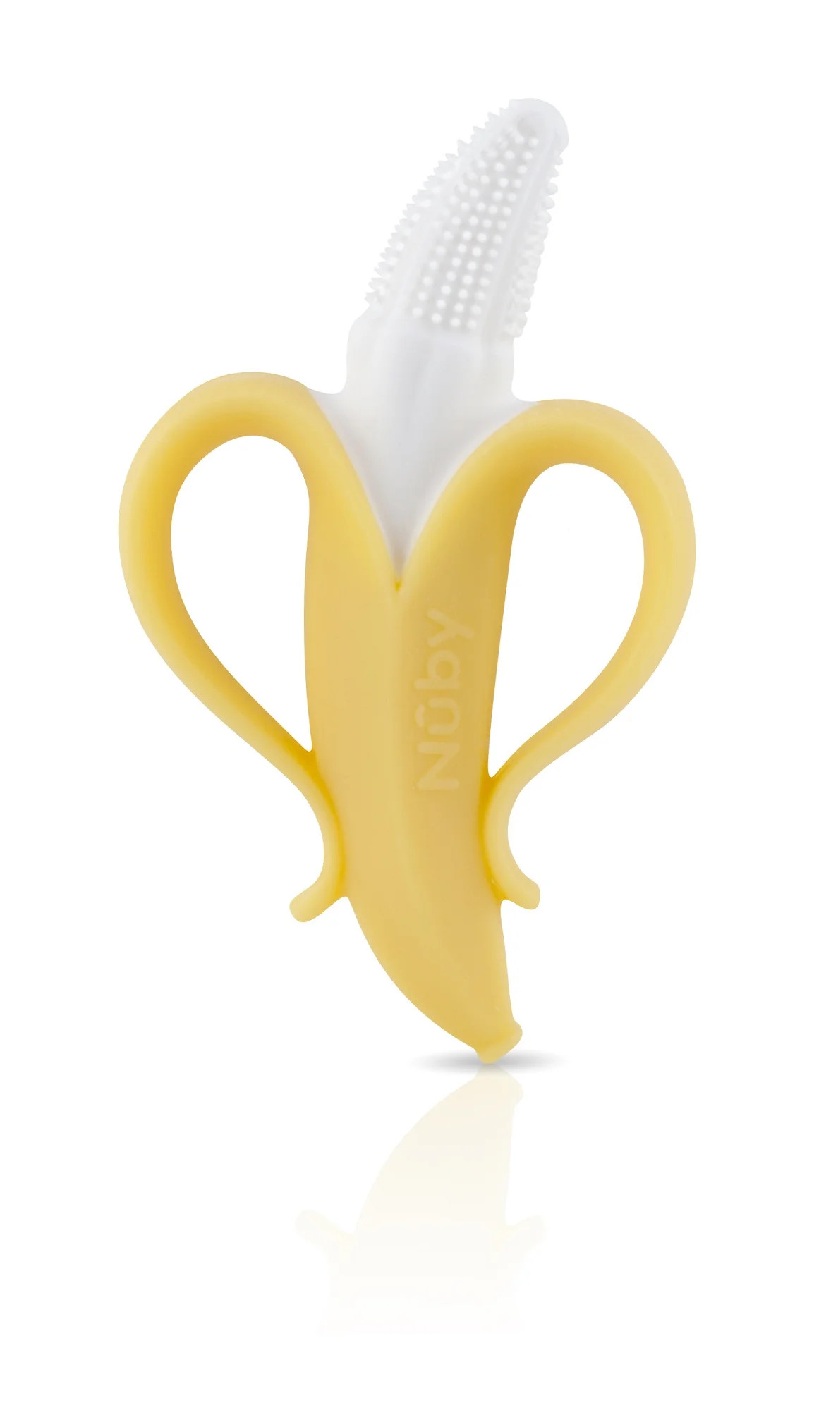 Nuby NanaNubs Yellow Banana Massaging Toothbrush for Baby, Unisex | Walmart (US)