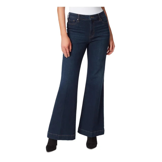 Jessica Simpson Women's Trouser Wide Leg High Rise Jeans | Walmart (US)
