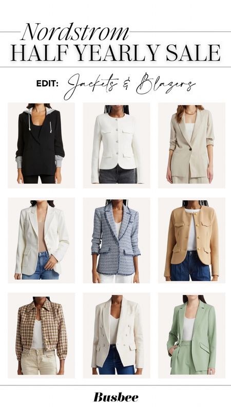 Elevated jackets and blazers on sale at Nordstrom! 

#LTKSaleAlert #LTKWorkwear #LTKSeasonal