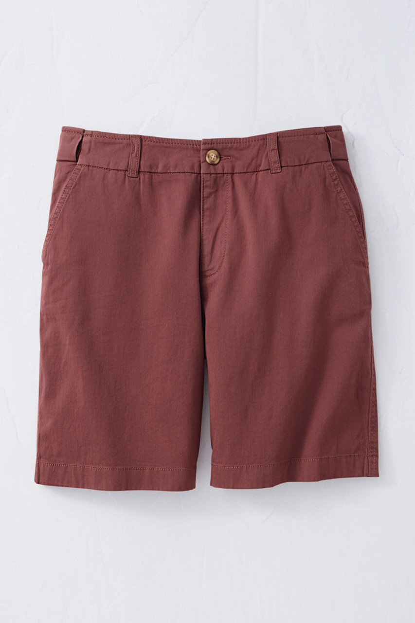 Lightweight 8" Chino Shorts | Coldwater Creek
