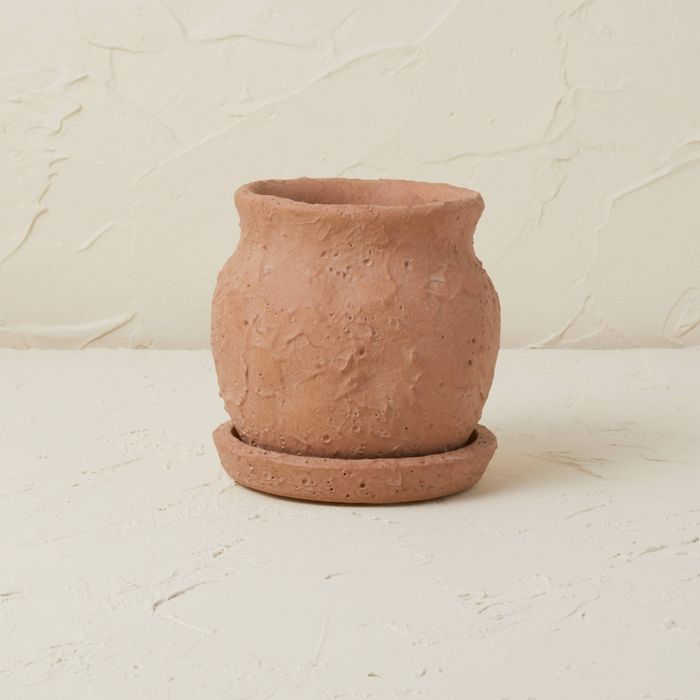 5.5" Terracotta Planter Brown Clay - Opalhouse™ designed with Jungalow™ | Target