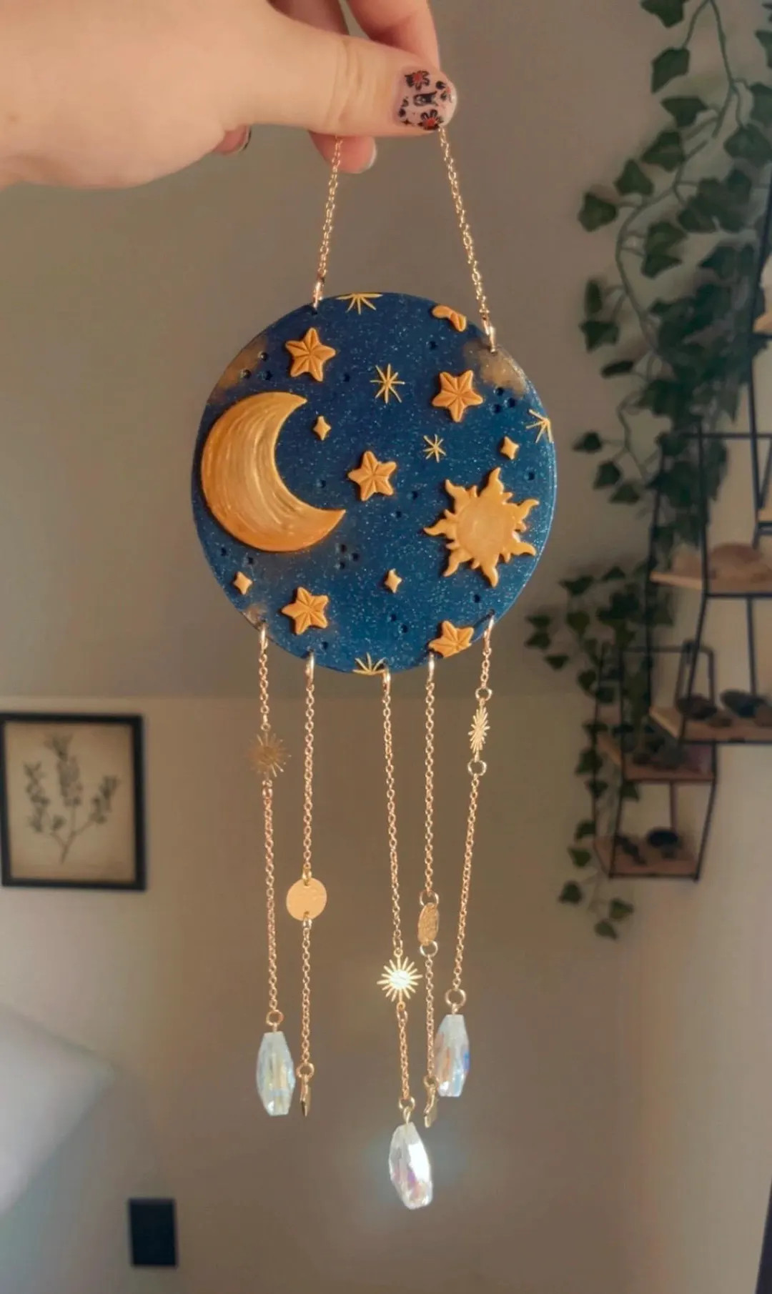 Whimsigoth Inspired Suncatchers: 90s Celestial Decor | Etsy (US)