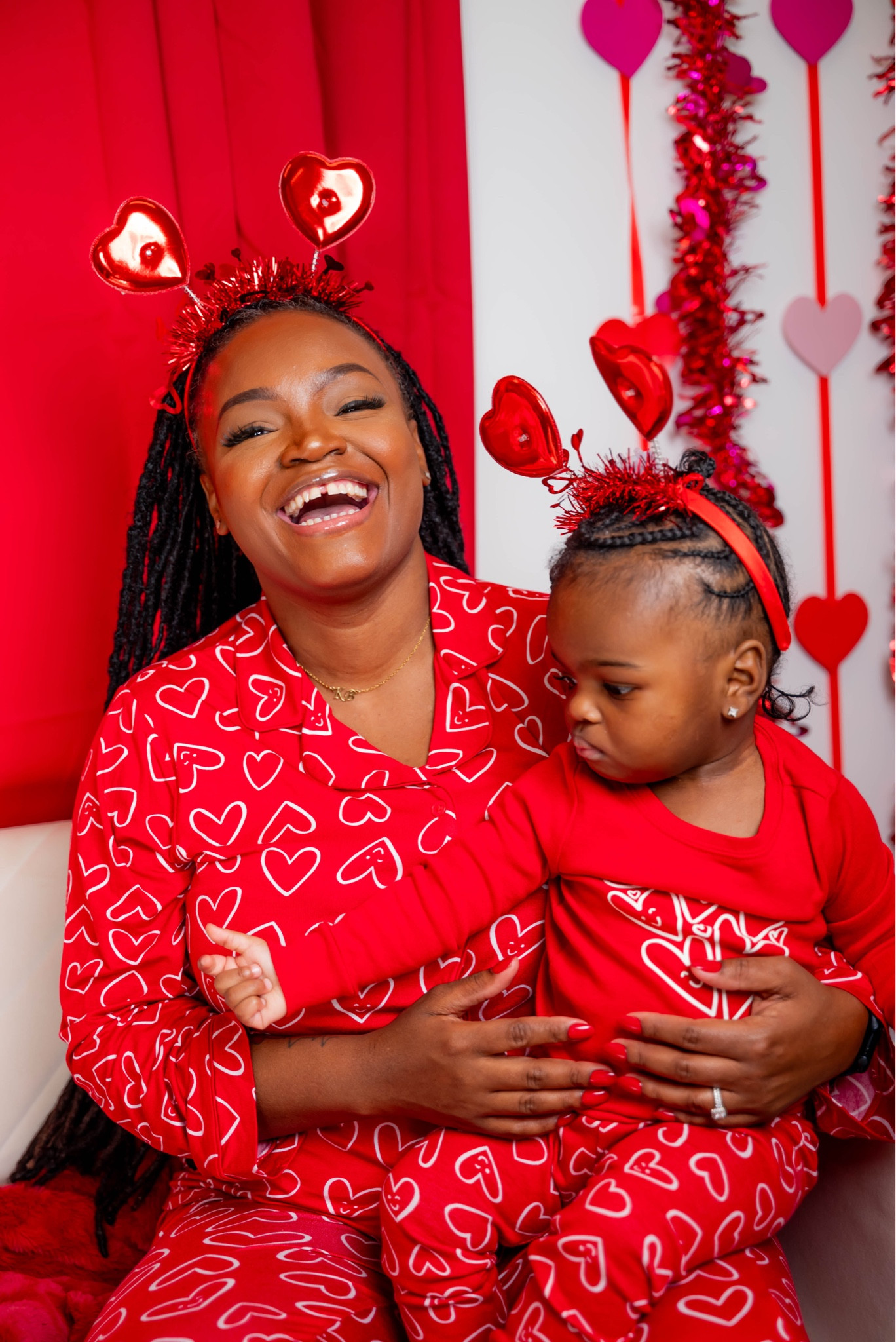 There’s nothing cuter than mommy & me Valentine’s Day PJs 💕✨
Soft, comfy, and perfect for movie nights, cuddles, and all the love-month memories.
Everything we’re wearing is linked on LTK so you can create the sweetest matching moments.

#valentinesday #mommyandmeoutfits #matchingpjs #familypajamas #valentinesvibes #LTKfinds #LTKsale #shoppingfavorites #onlineshopping #ShoppingWithPriiincesss #Atlantamom #AtlantaCreator #Atlantacontentcreators

#LTKSeasonal #LTKBaby #LTKKids