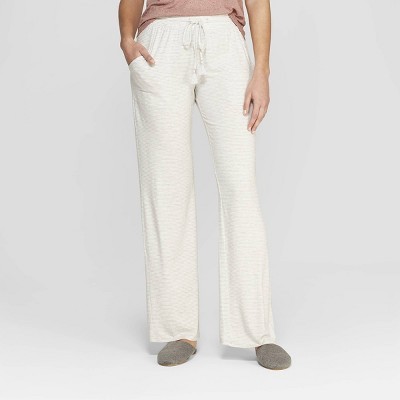 Women's Striped Beautifully Soft Pajama Pants - Stars Above™ Gray | Target