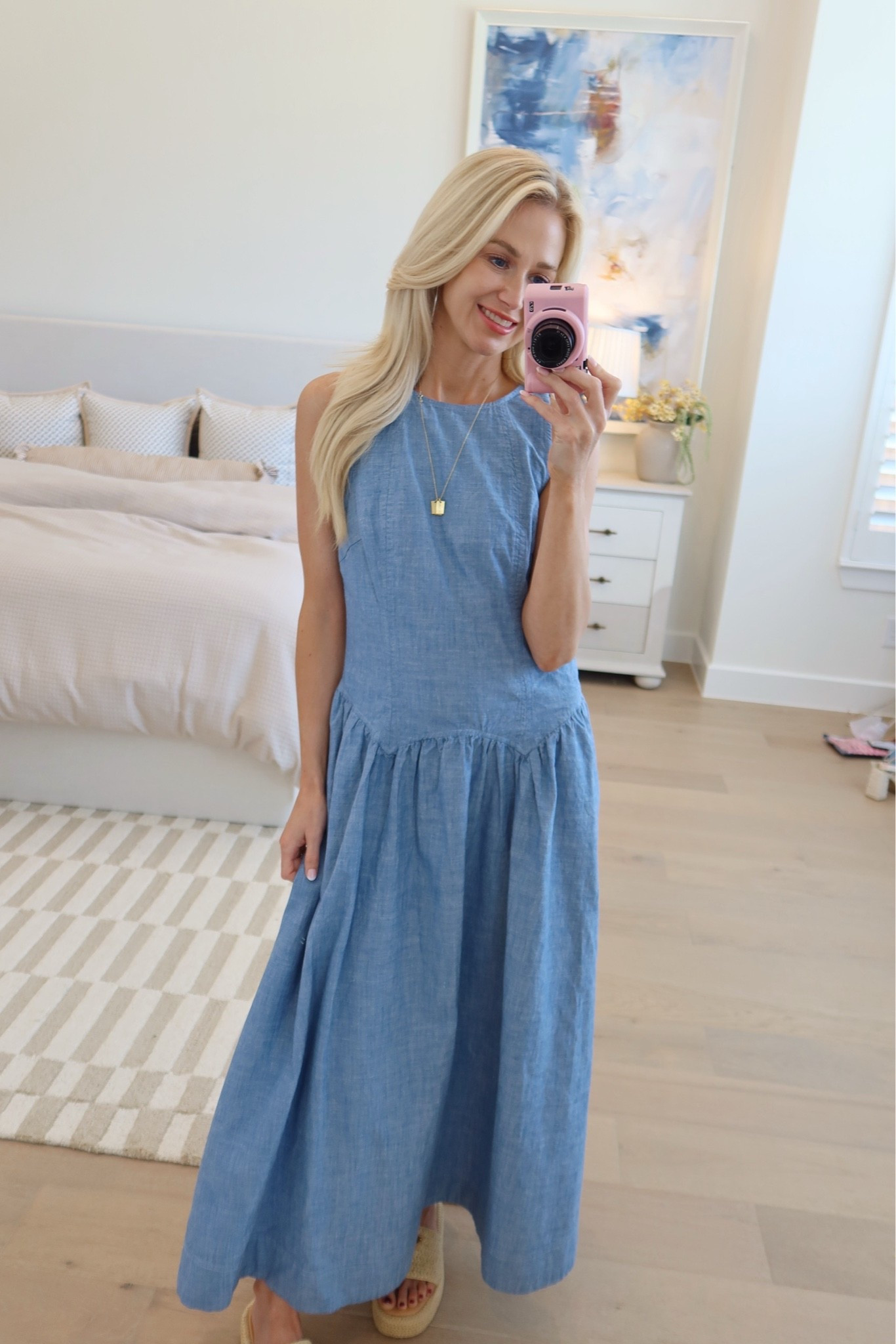 Such a flattering and comfortable modest dress for work, church, etc! True to size

#LTKgrwm #LTKmomlife #LTKootd