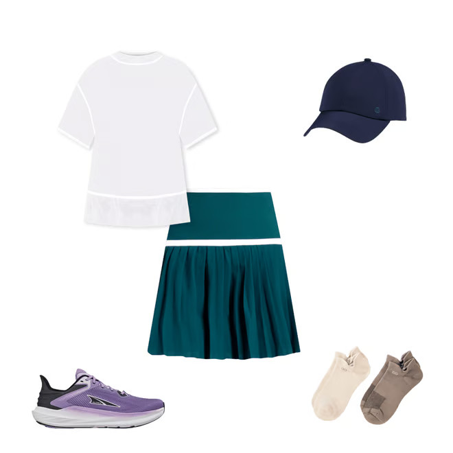 CALIA Women's Ribbed Mini Pleated Skort | DICK'S Sporting Goods