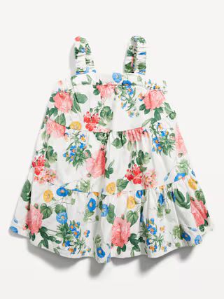 Sleeveless Matching Printed Tiered Swing Dress for Baby | Old Navy (US)