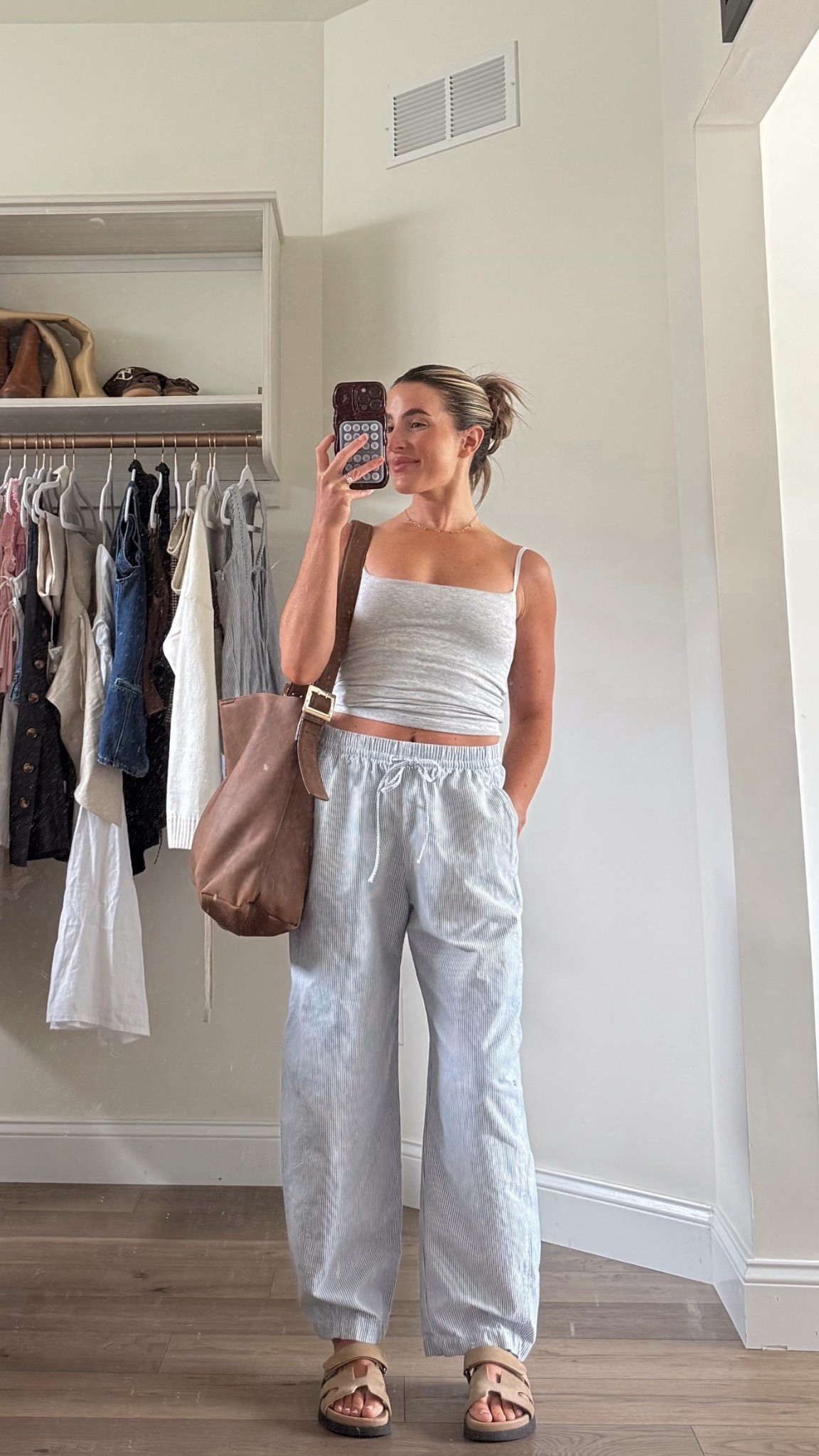 OBSESSED with the pants! tank + pants on sale this weekend - I’m 5’2” XS in both 

#LTKSaleAlert