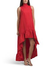 Hi-lo Tafeta Dress | TJ Maxx