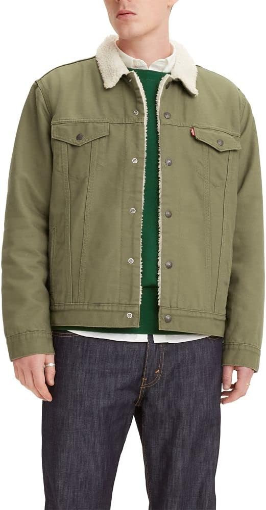 Levi's Men's Sherpa Lined Trucker Jacket (Regular, Big & Tall Sizes) | Amazon (US)