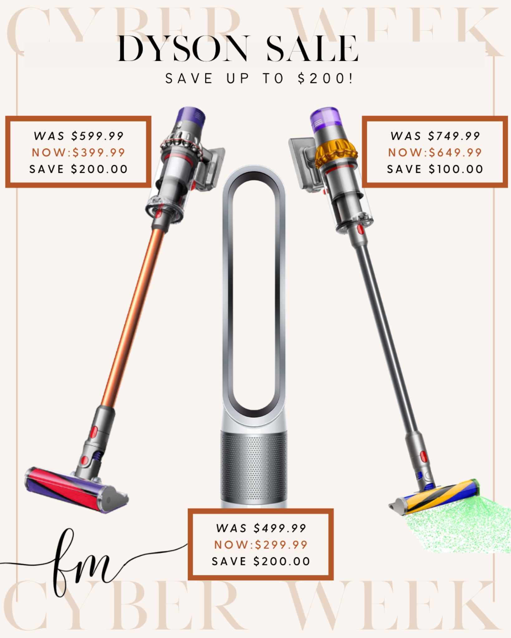 Dyson cyber week sale: up to $200 off on select technology! 


Dyson, dyson vacuum, dyson sale, sale alert, vacuum, air purifier, cyber week sales

#LTKsalealert #LTKhome #LTKHoliday