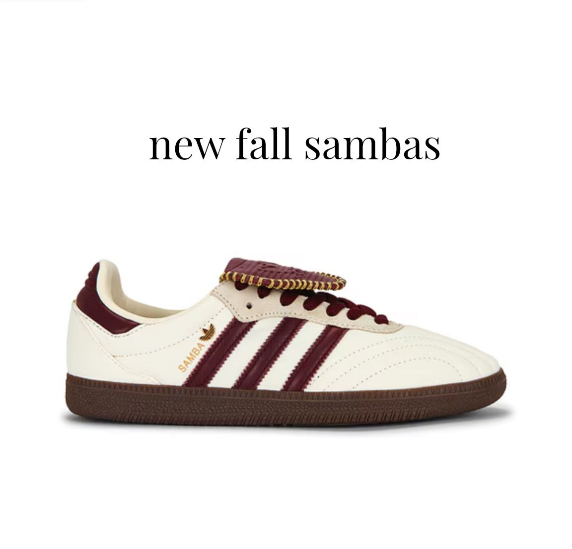 New fall sambas

#LTKSeasonal #LTKootd #LTKTravel