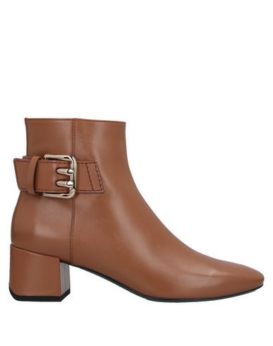 Tod's Woman Ankle boots Brown Size 4.5 Leather | YOOX (US)