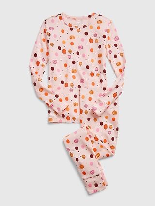 Kids 100% Organic Cotton Pumpkin PJ Set | Gap (US)