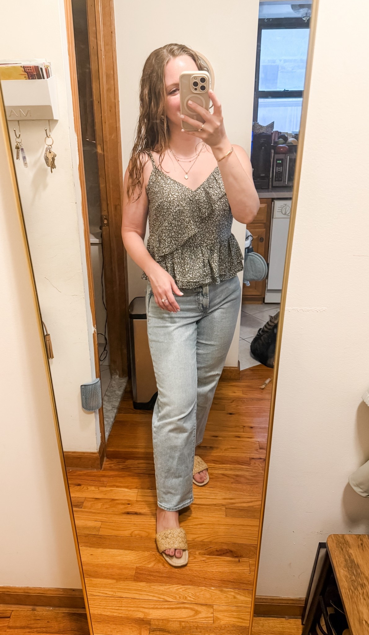 Affordable late summer outfit! Love this new ruffled cami from Old Navy!

#LTKSeasonal #LTKFindsUnder50 #LTKStyleTip