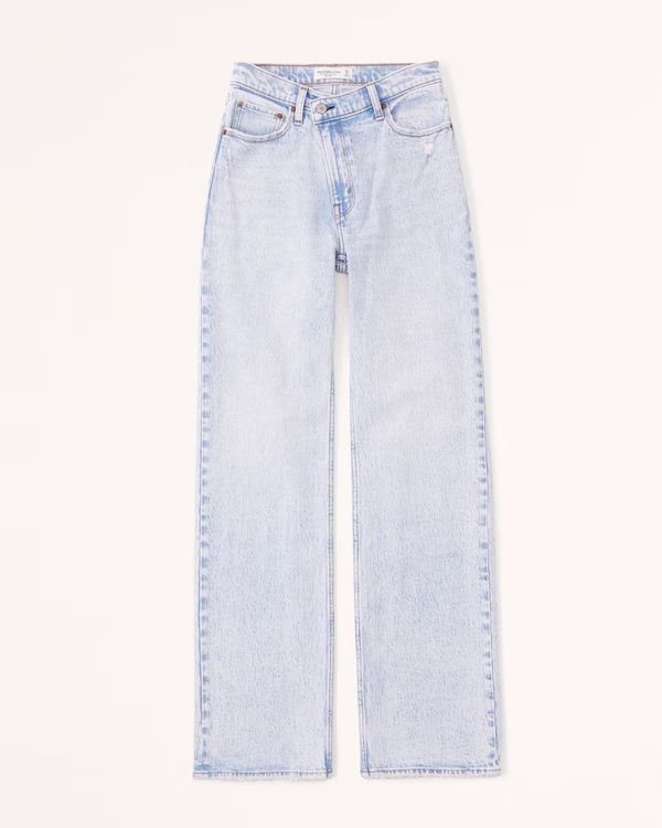 Women's High Rise 90s Relaxed Jean | Women's Clearance | Abercrombie.com | Abercrombie & Fitch (US)