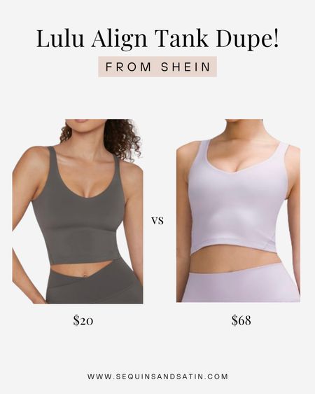 Lululemon align tank top dupe🤍

*not a knockoff, just a similar vibe to get the look for less

Lululemon dupes / shein lululemon dupes / lululemon tank top dupes / amazon lululemon tank dupes / lululemon align tank dupes / amazon lululemon align tank top dupes / amazon lululemon align dupes / lululemon align dupes / shein workout clothes / shein activewear / shein active clothes / shein fitness clothes / shein workout clothes / shein tank top / shein sports bra


#LTKStyleTip #LTKFitness #LTKActive