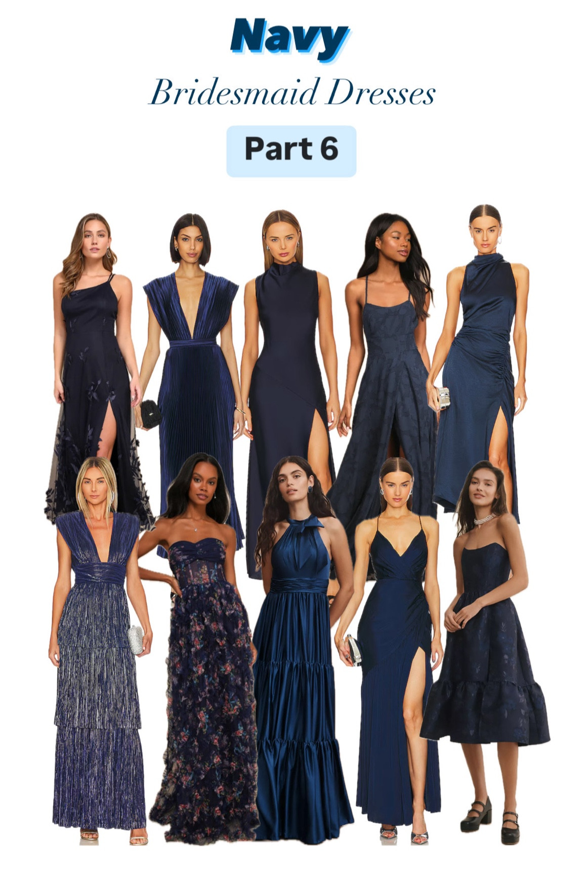 Navy Mismatch Bridesmaid Dress Inspiration Part 6

Navy, dark blue, nautical, mismatch bridesmaid, elegant, spring wedding, fall wedding, winter wedding, wedding guest, dark navy

#LTKParties #LTKWedding #LTKStyleTip