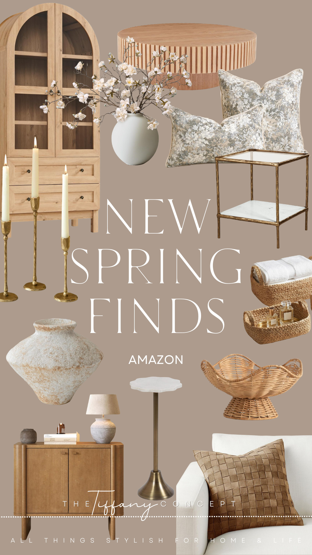 Spring is here and it's time to refresh your home! From neutral floral pillows, oak cabinets, to woven baskets, these beautiful finds will elevate and brighten your space for spring. 

 

 #LTKSpringSale #LTKHome #LTKSaleAlert