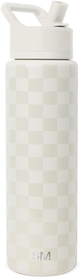 Simple Modern Water Bottle with Straw Lid | Vacuum Insulated Stainless Steel Metal Thermos | Reus... | Amazon (US)