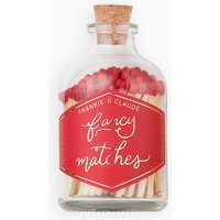Red Colored Matches in A Glass Jar | Etsy (US)