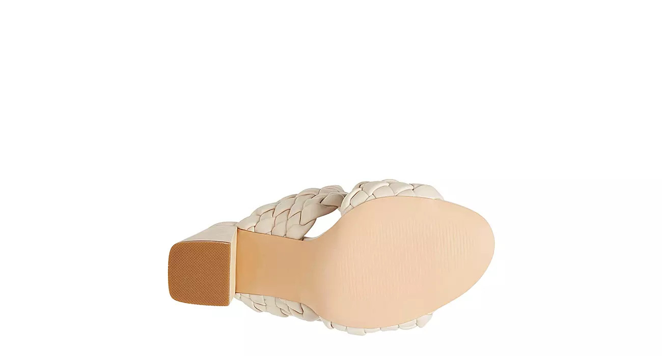 Steve Madden Womens Twisted Slide Sandal - Bone | Rack Room Shoes
