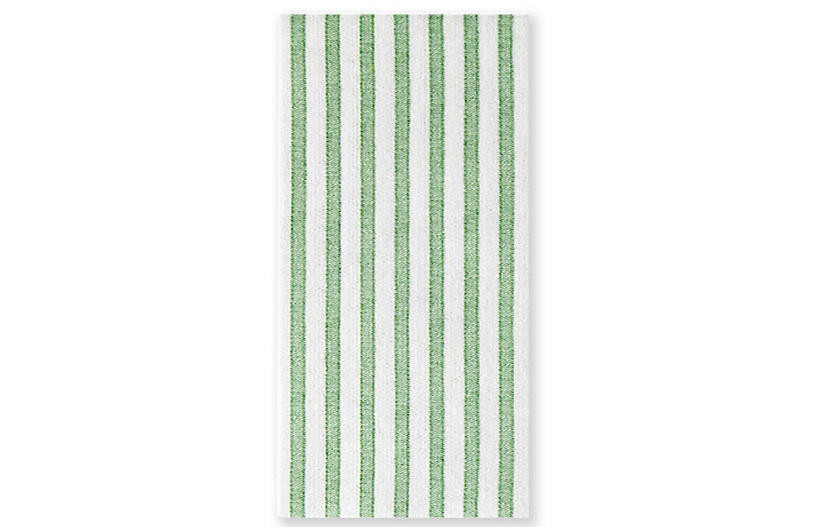 S/50 Papersoft Capri Guest Towels, Green | One Kings Lane