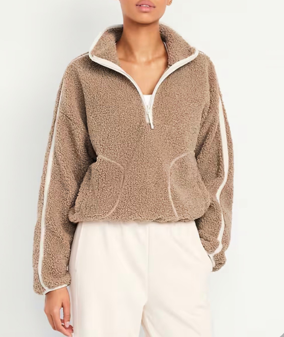 44% off 🏷️ Sherpa quarter zip pullover - comes in 4 colors 

#LTKSaleAlert #LTKSeasonal #LTKFindsUnder50